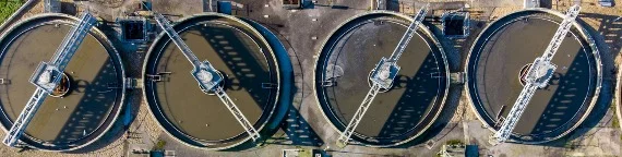 waste water flowing from tap